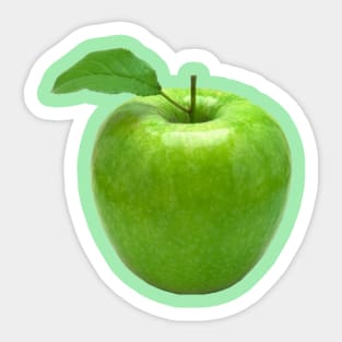 green apple Sticker